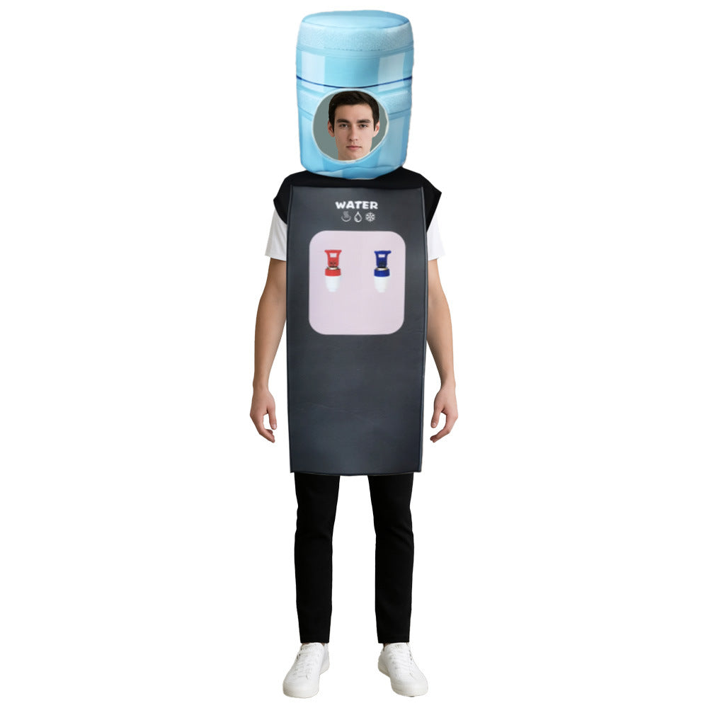 Erwachsene unisex Lustige Kostüme Kühlschrank Wasserspender Haushaltsgeräte Cosplay Funny Kostüm Outfits Halloween Karneval Anzug