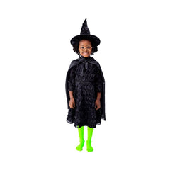 Kinder Mädchen wicked Elphaba Wicked Cosplay Kostüm Outfits Halloween Karneval Anzug