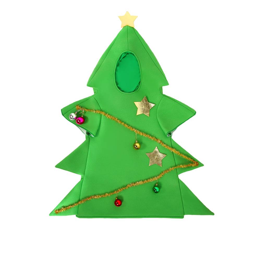 Kinder Weihnachtsbaum Cosplay Halloween Kostüm Weihnachtskostüme für Familiengruppen