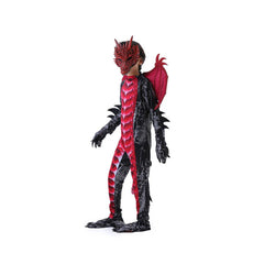 Kinder Jungen Halloween Dinosaurier Drache Kostüm – Cosplay Outfit für Party, Bühne und Karneval
