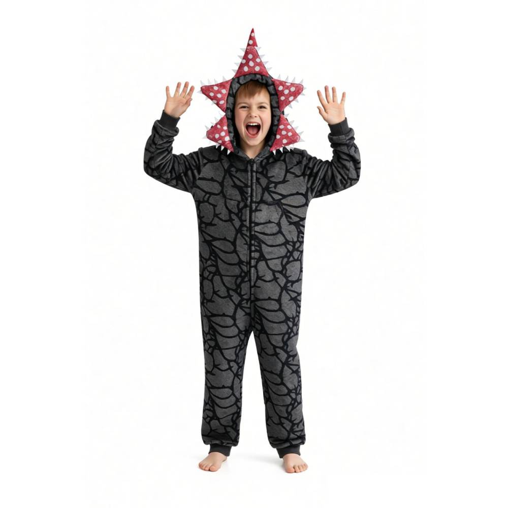Kinder Stranger Things Demogorgon Kostüm Schlafanzug Halloween Karneval Outfit