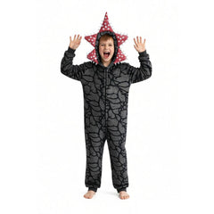 Kinder Stranger Things Demogorgon Kostüm Schlafanzug Halloween Karneval Outfit
