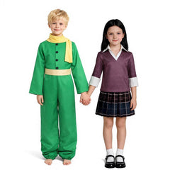 Kinder Der Kleine Prinz und die Rose Cosplay Kostüm Outfits Halloween Karneval Anzug