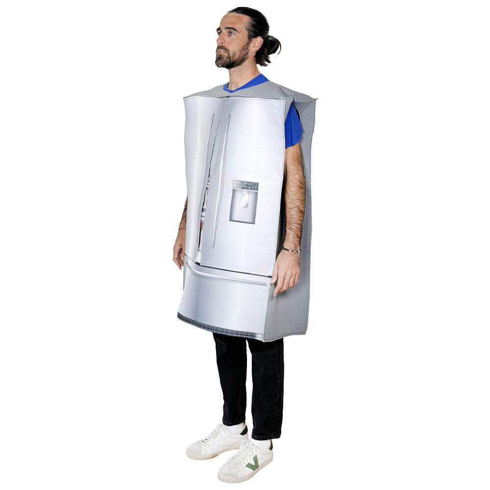 Erwachsene unisex Lustige Kostüme Kühlschrank Wasserspender Haushaltsgeräte Cosplay Funny Kostüm Outfits Halloween Karneval Anzug