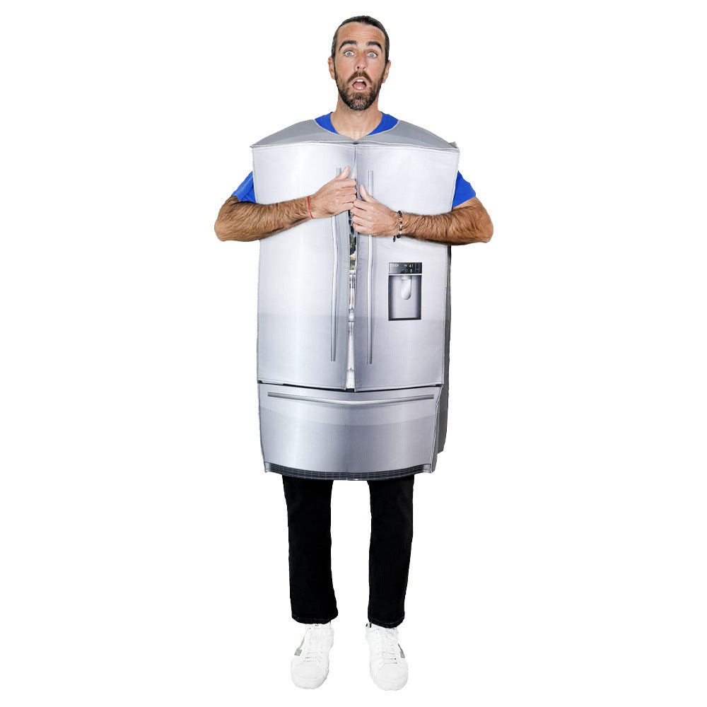 Erwachsene unisex Lustige Kostüme Kühlschrank Wasserspender Haushaltsgeräte Cosplay Funny Kostüm Outfits Halloween Karneval Anzug