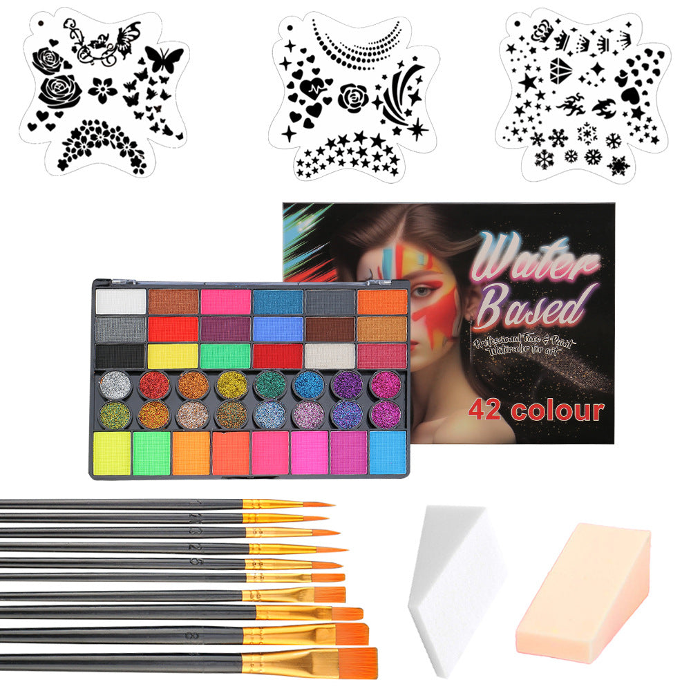 Aqua Make-up Schminkfarben – Wasseraktivierte Gesichts- & Körperfarbe für SFX Make-up und Cosplay