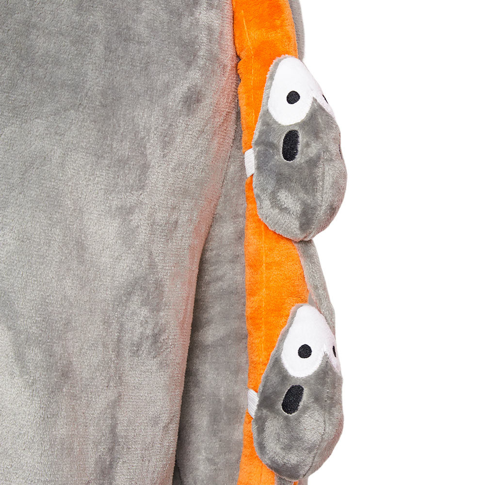 Baby/Kinder/Erwachsene Unisex Opossum kostüm Tier kostüm grau Schlafanzug einteiliger Pyjama