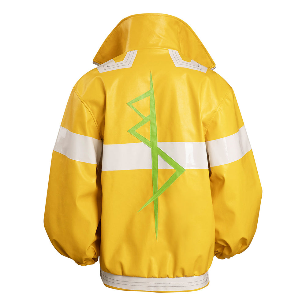 Cyberpunk David Martinez gelb Jacke Cosplay Kostüm Outfit