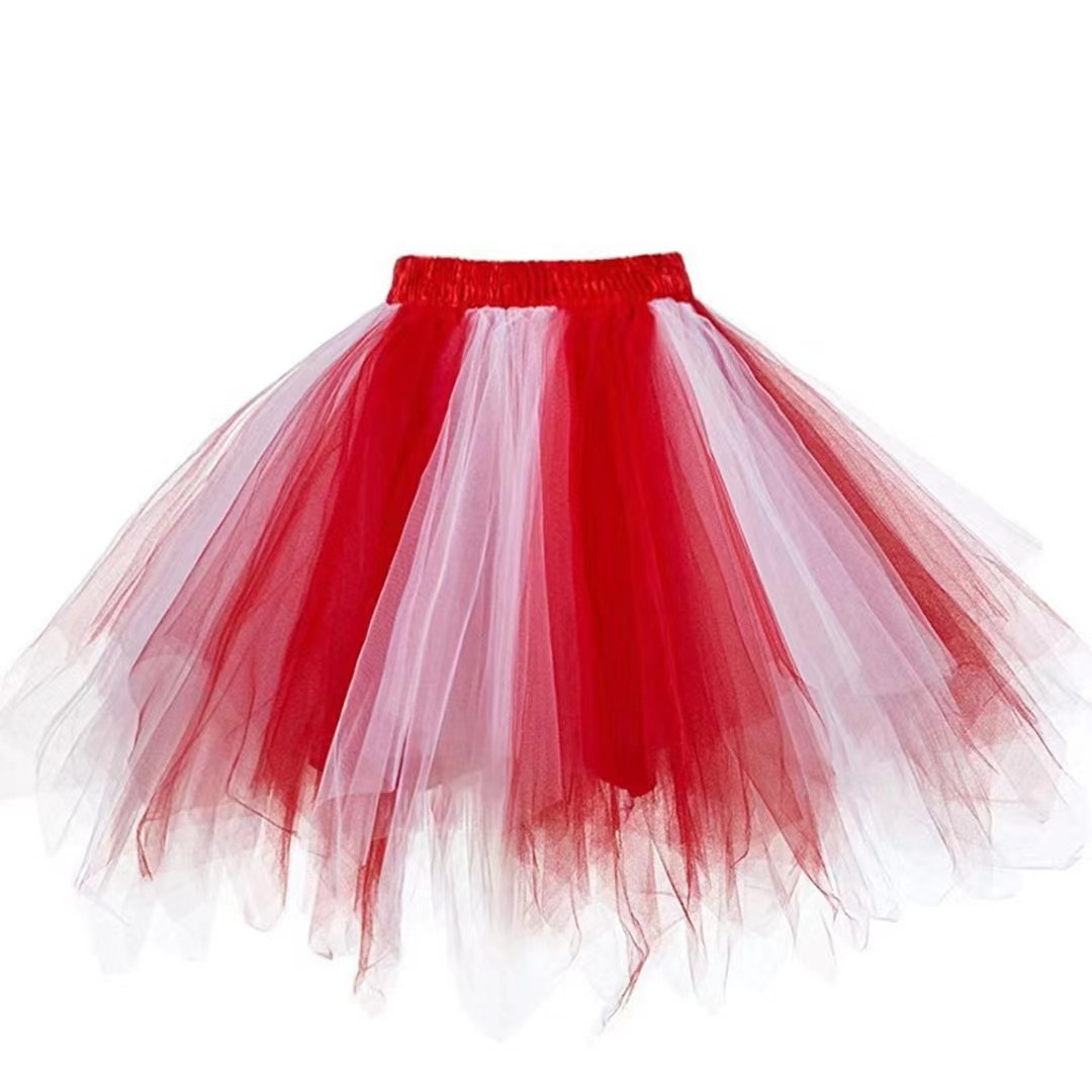 Erwachsene Damen tutu Kleid Cosplay Kostüm Outfit Halloween Karneval Tüllrock