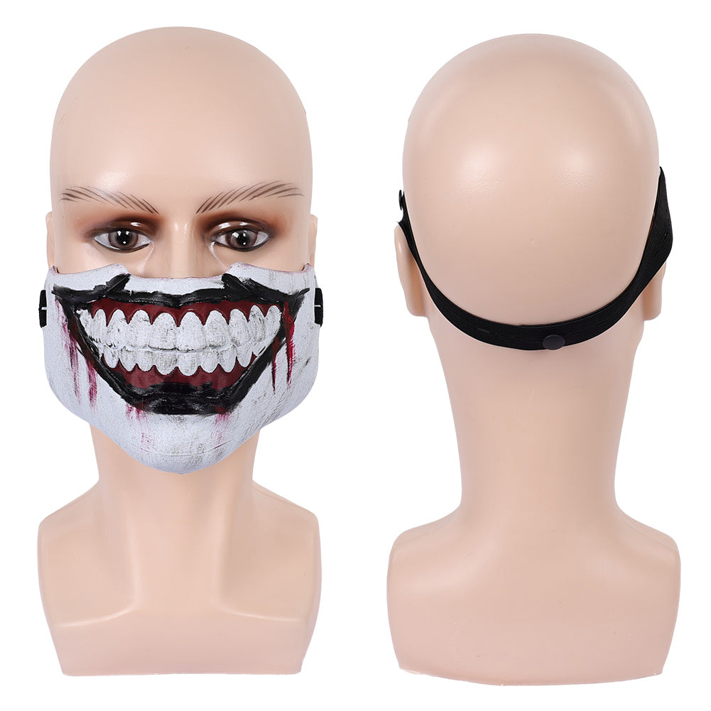 Erwachsene Twisty Maske Mundschutz Halloween Karenval Mottoparty Cosplay Props