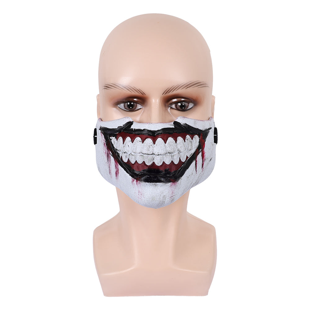 Erwachsene Twisty Maske Mundschutz Halloween Karenval Mottoparty Cosplay Props