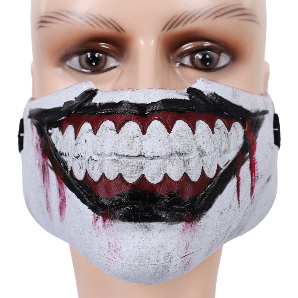 Erwachsene Twisty Maske Mundschutz Halloween Karenval Mottoparty Cosplay Props