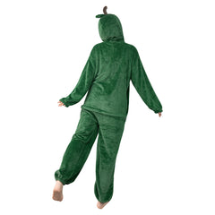 Erwachsene Unisex Avocado grün Schlafanzug einteiliger Pyjama