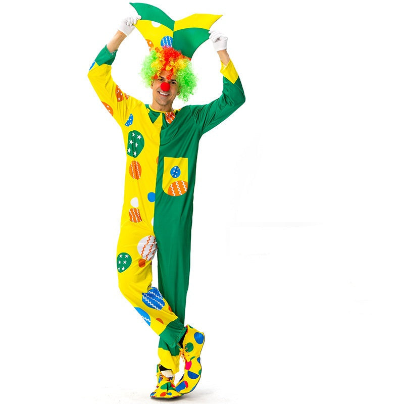 Erwachsene Clown Cosplay Kostüm Outfits Halloween Karneval Anzug