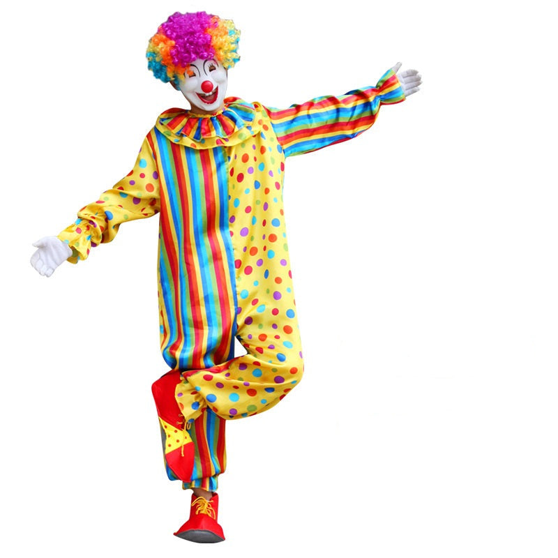 Erwachsene Clown Cosplay Kostüm Outfits Halloween Karneval Anzug