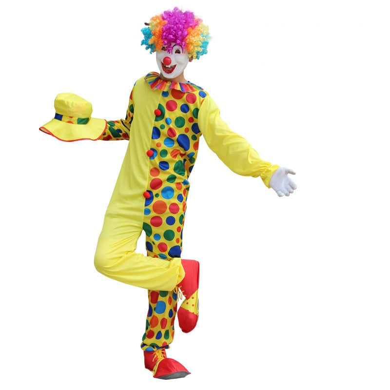 Erwachsene Clown Cosplay Kostüm Outfits Halloween Karneval Anzug