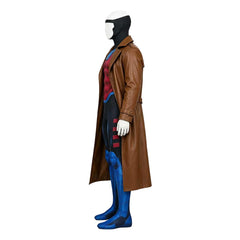 Gambit Kinder braun Kostüm X-Men '97 Gambit Junge Cosplay Outfit