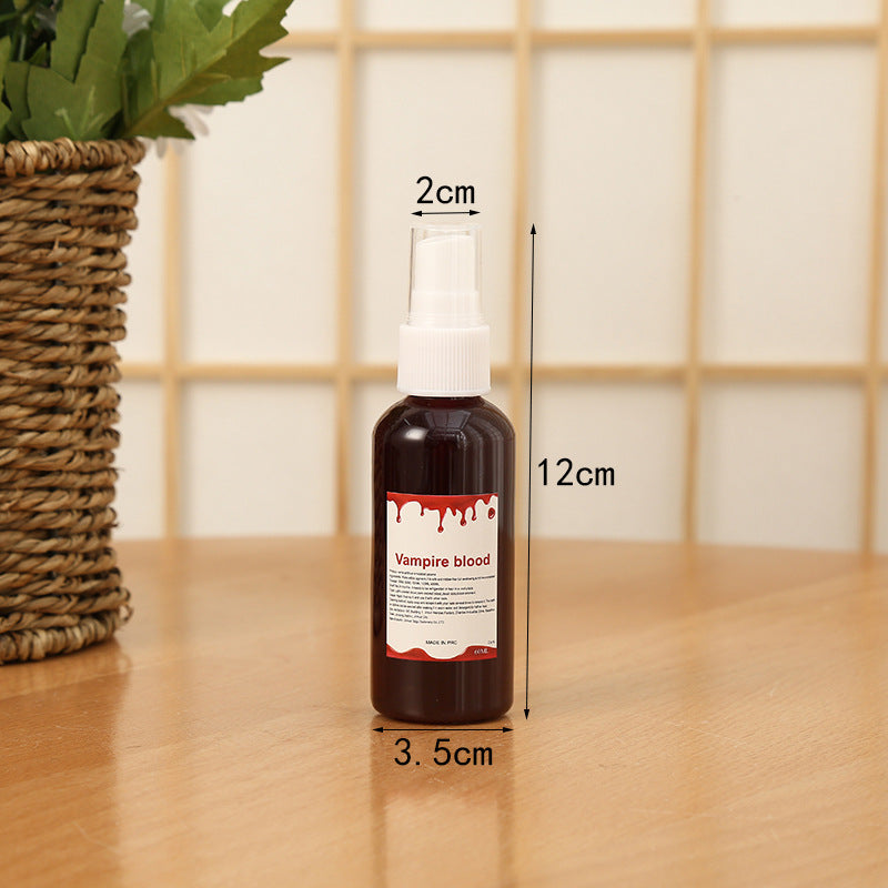 Halloween Kunstblut Spray – Realistisches Fake-Blut für Vampir & Zombie Horror-Make-up