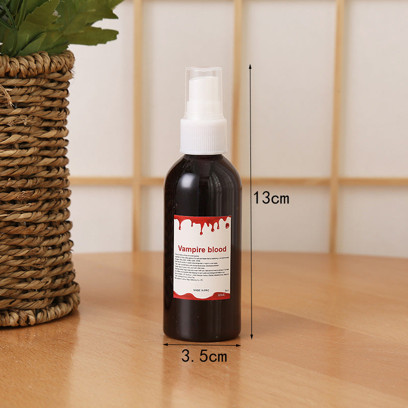 Halloween Kunstblut Spray – Realistisches Fake-Blut für Vampir & Zombie Horror-Make-up