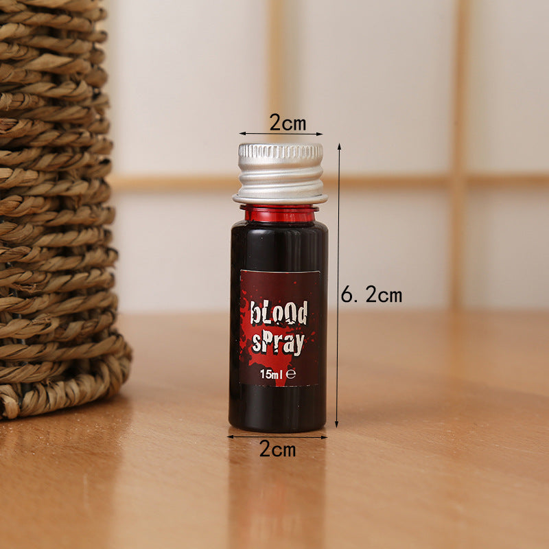 Halloween Kunstblut Spray – Realistisches Fake-Blut für Vampir & Zombie Horror-Make-up