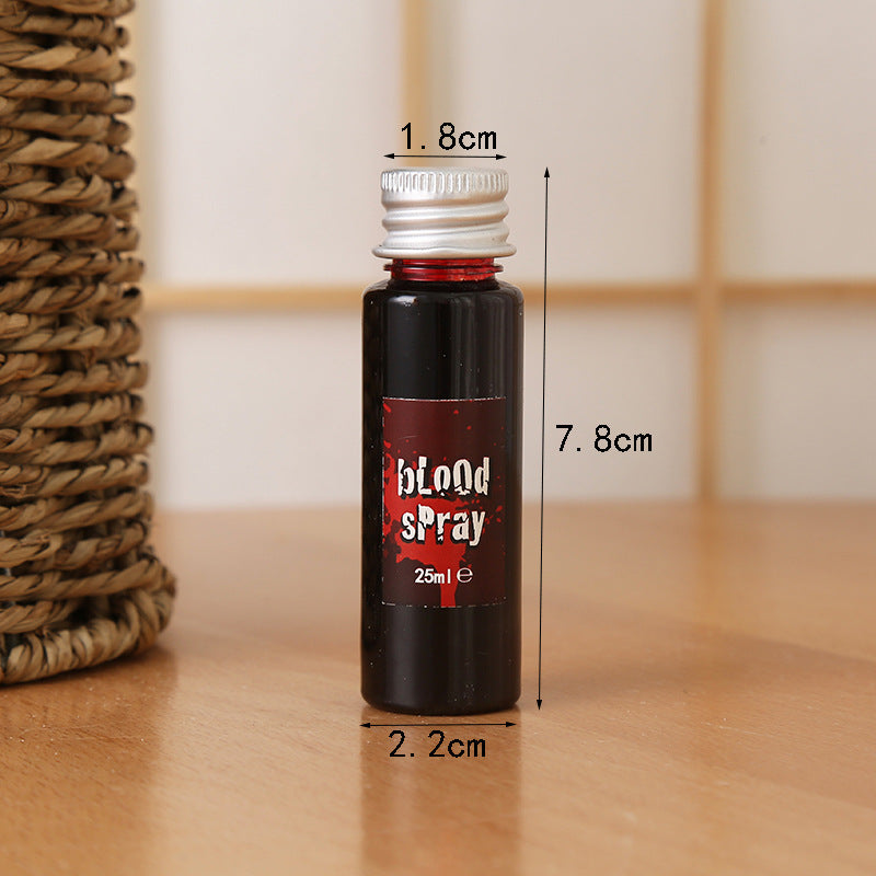 Halloween Kunstblut Spray – Realistisches Fake-Blut für Vampir & Zombie Horror-Make-up