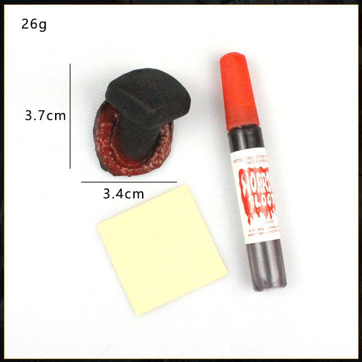Halloween Narben Aufkleber Set – Realistische 3D Fake Wunden & Vampirbiss für Kostüm Make-up & Party