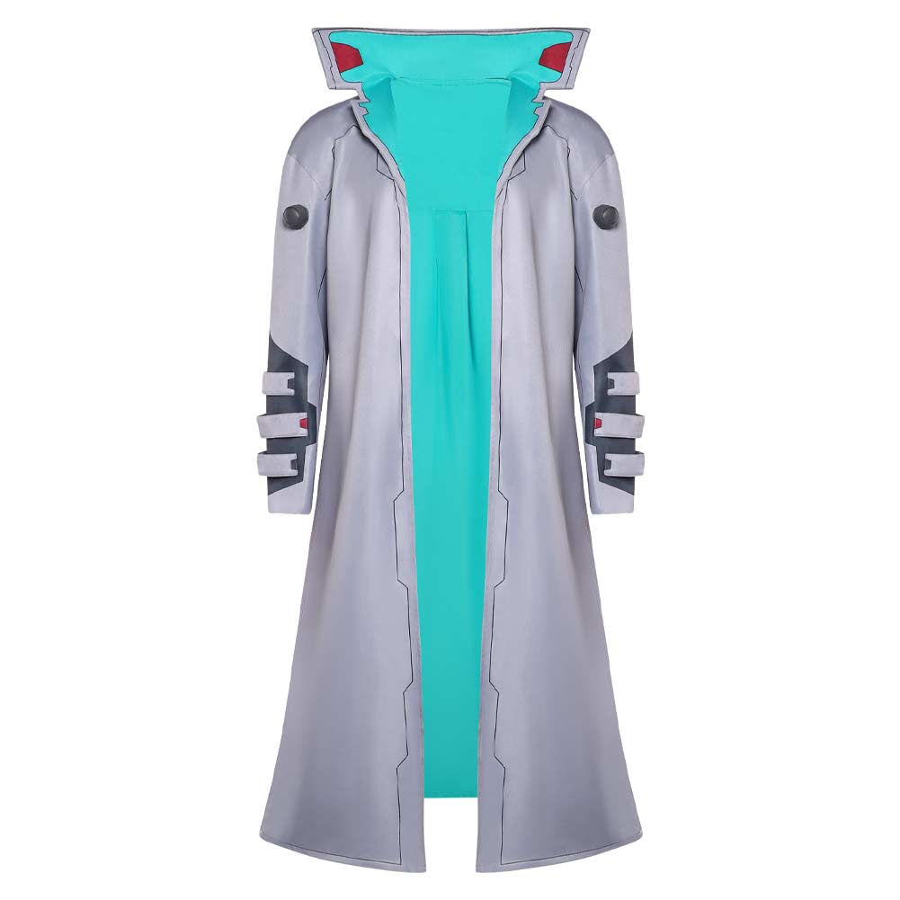 Herren Mantel Cyberpunk: Edgerunners 2 Weak Kingsley Halloween Karneval Outfit