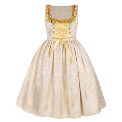 Hochwertiges Mädchen Dirndl 3-tlg. mit Stickerei - Edles Trachtenkleid für Oktoberfest & Fasching