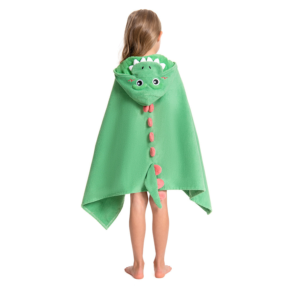 Kinder Dinosaurier Strandtücher mit Kapuze Tierkostüm Sommer Robe