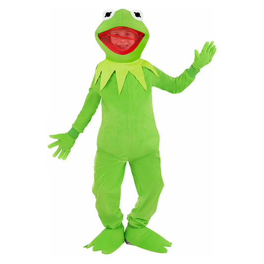 Kinder Frosch Kostüm Cosplay Tier Kostüm Outfits Halloween Karneval Anzug