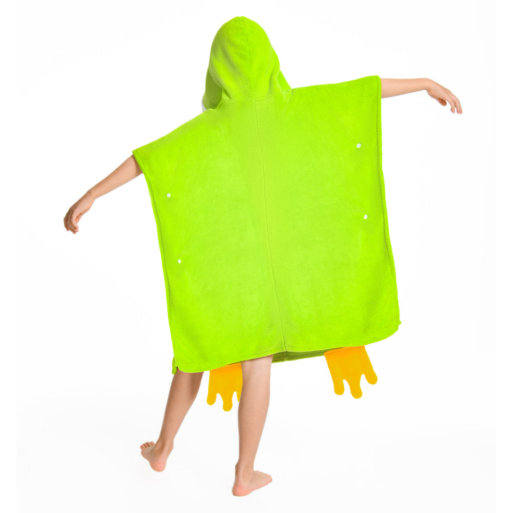 Kinder Frosch Strandtücher mit Kapuze Tierkostüm Sommer Robe