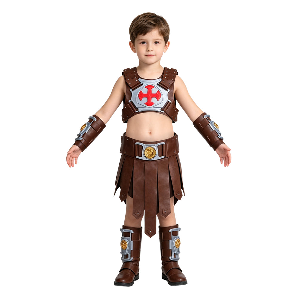 Kinder Jungen Prinz Adam Kostüm Masters of the Universe 2026 He-Man Cosplay Outfit