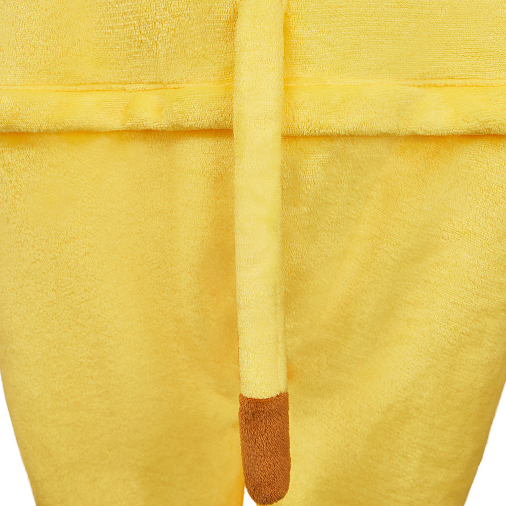 Kinder Löwe Tierkostüm Schlafanzug einteiliger Pyjama Bademäntel für Weihnachten Pajama Party