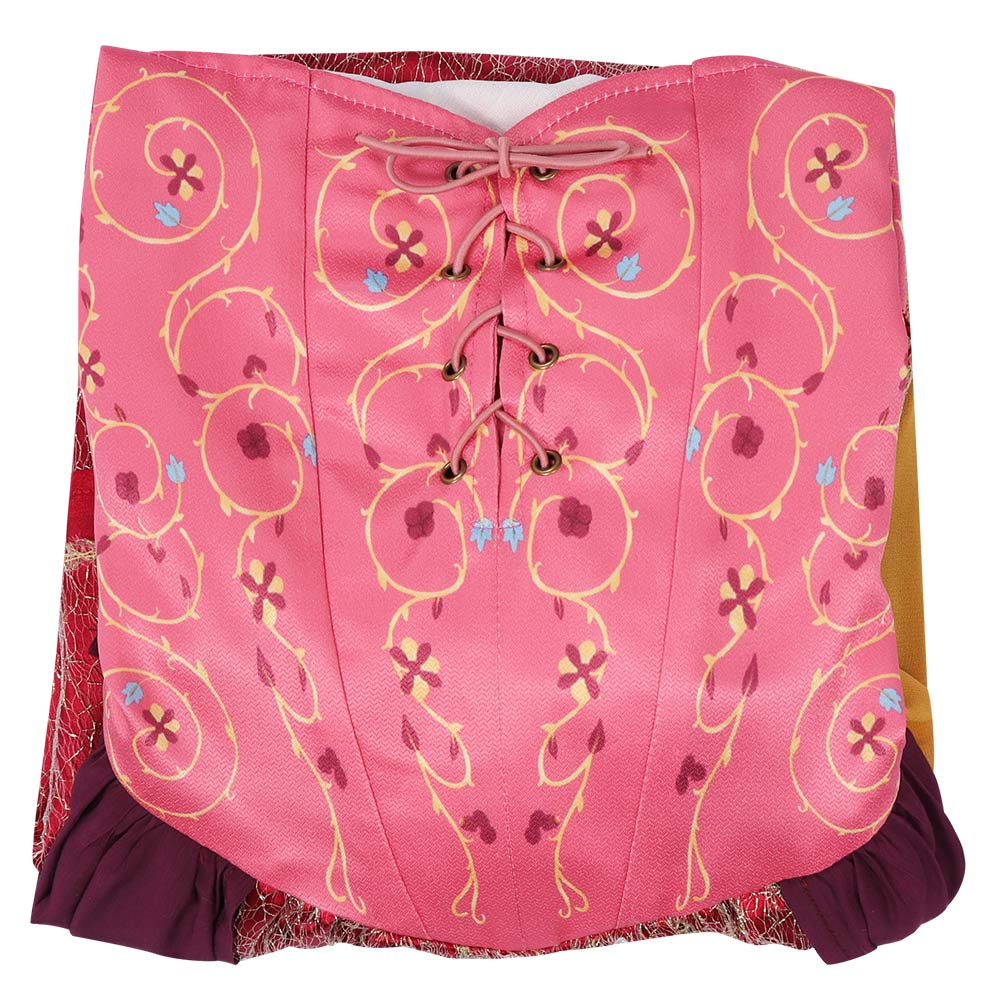 Kinder Mädchen Hocus Pocus Mary Sanderson Kostüm Halloween Karneval Kleid