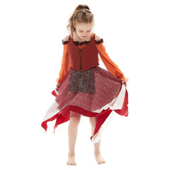 Kinder Mädchen Mary Sanderson Kostüm Hocus Pocus Cosplay Halloween Karneval Outfit