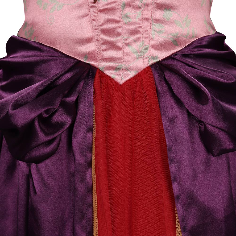 Kinder Mädchen Sarah Sanderson Kleid Hocus Pocus Cosplay Kostüm