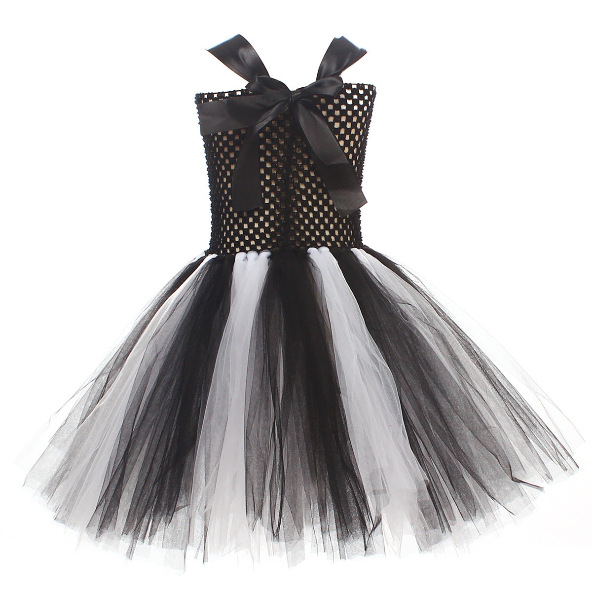 Kinder Mädchen Zombie tutu Kleid Cosplay Kostüm Halloween Karneval Party Anzug