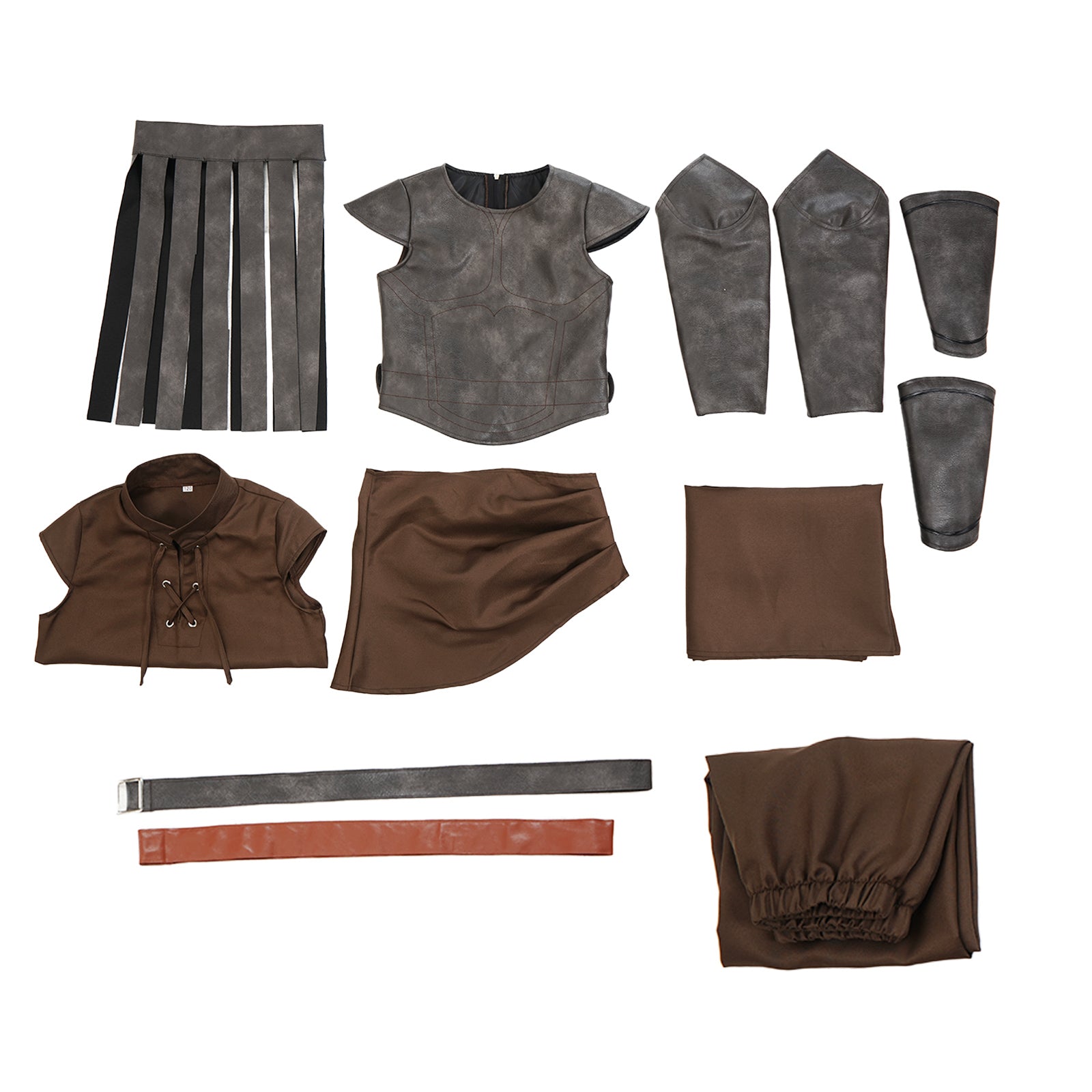 Kinder Odysseus braun Kostüm Set The Odyssey Odysseus Mittleralter Outfit