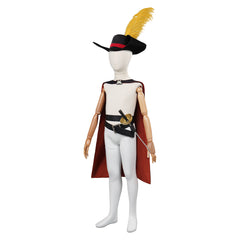 Kinder Puss in Boots Cosplay Kostüm Halloween Karneval Party Verkleidung Anzug
