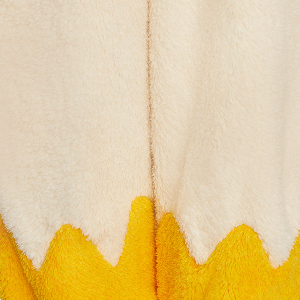Lustiger Gans Onesie für Erwachsene – Flauschiger Fleece Tier-Jumpsuit & Schlafanzug