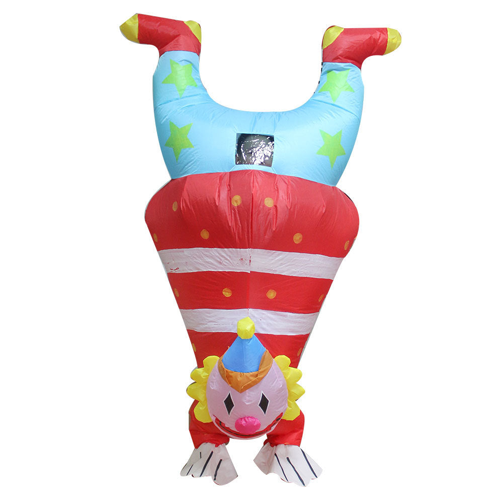 Aufblasbare Fettkostüm Clown Pirat Anzug Halloween Cosplay Kostüm
