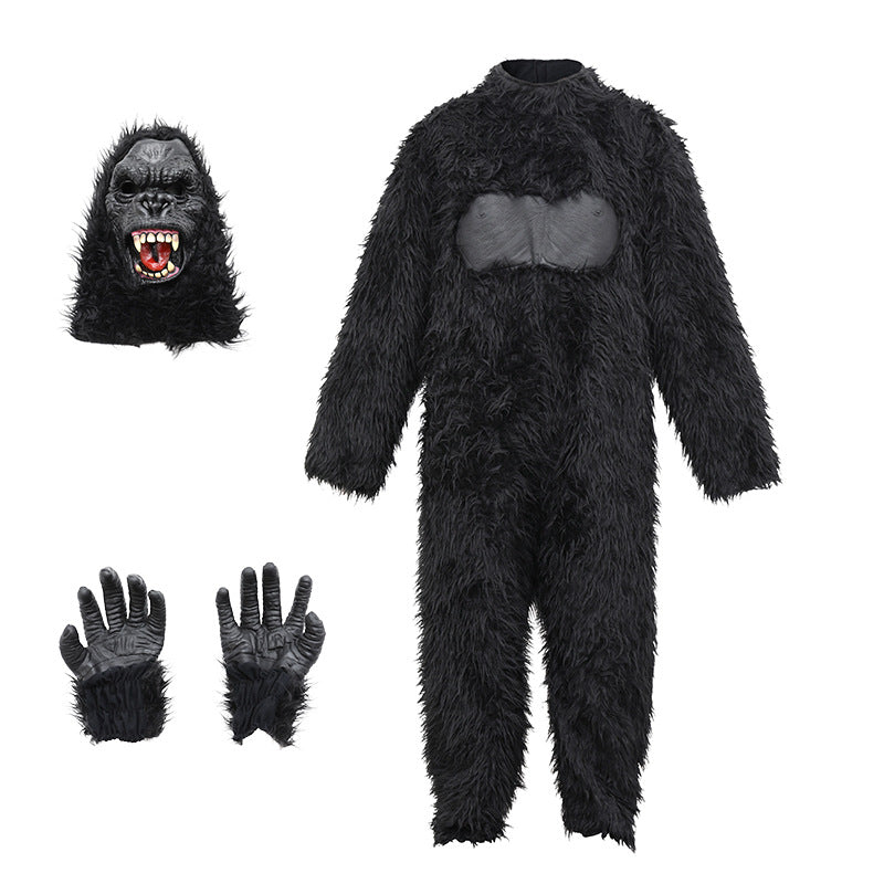 Kinder Tierkostüm King Kong Plüsch Schimpanse Cosplay Kostüm Halloween