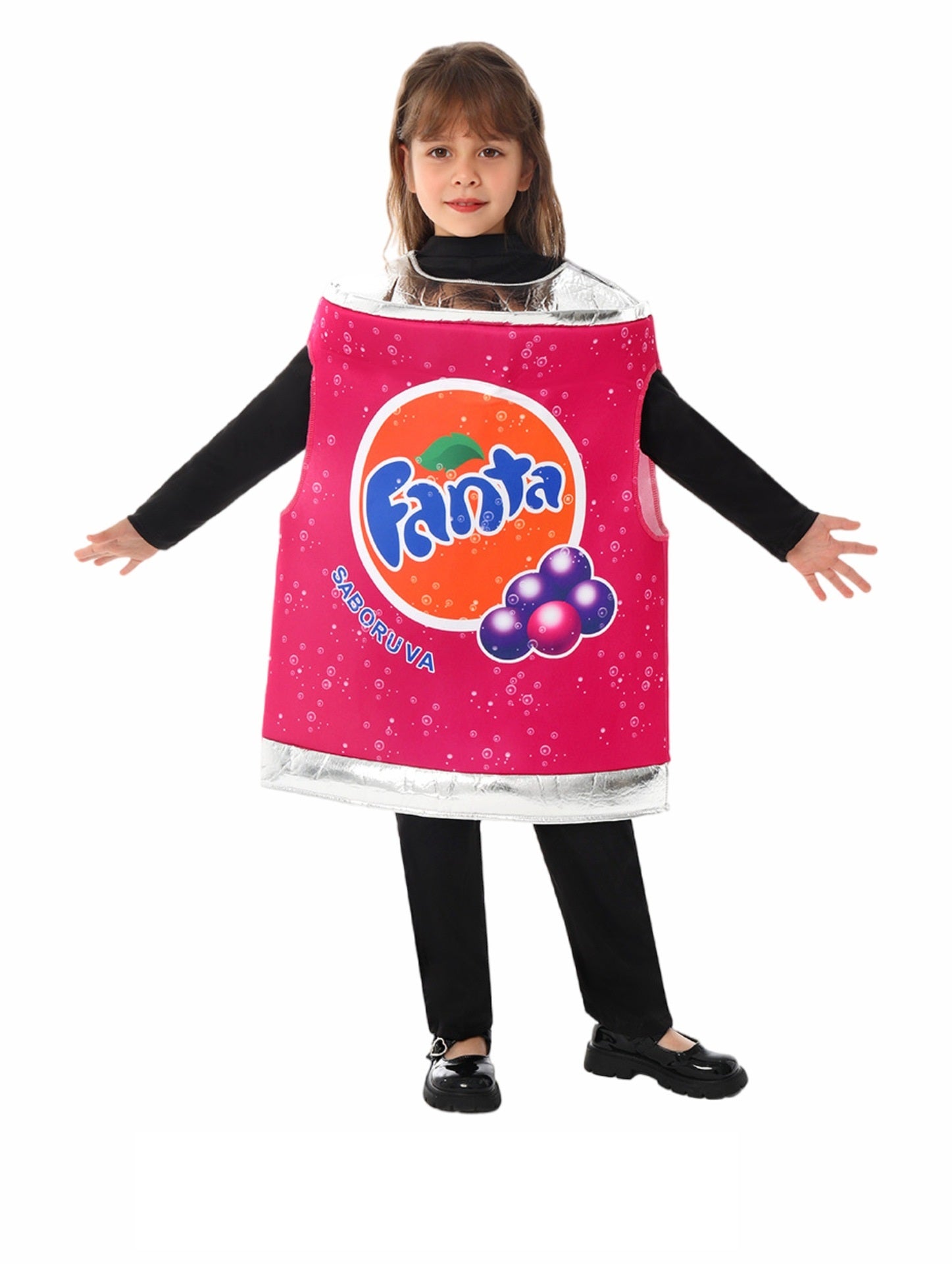 Kinder Cosplay Kostüm Outfits Halloween Karneval Anzug Pommes Frites Schaum Kostüm getränk kostüm