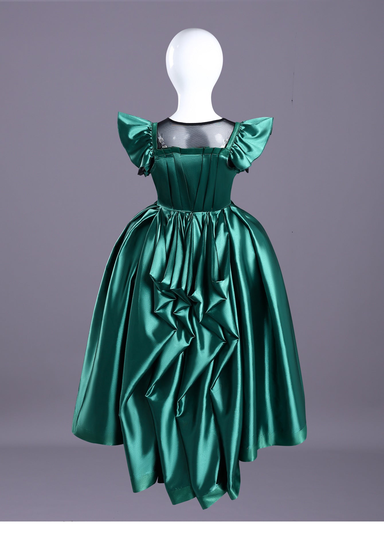 Kinder Mädchen Kleid Kostüm Addams Agnes Mittwoch Cosplay Outfit Halloween Karneval Party