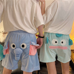 unisex Erwachsene Lustige Partner-Shorts mit 3D Elefant Drücker – Spaß für jede Party Geschenk
