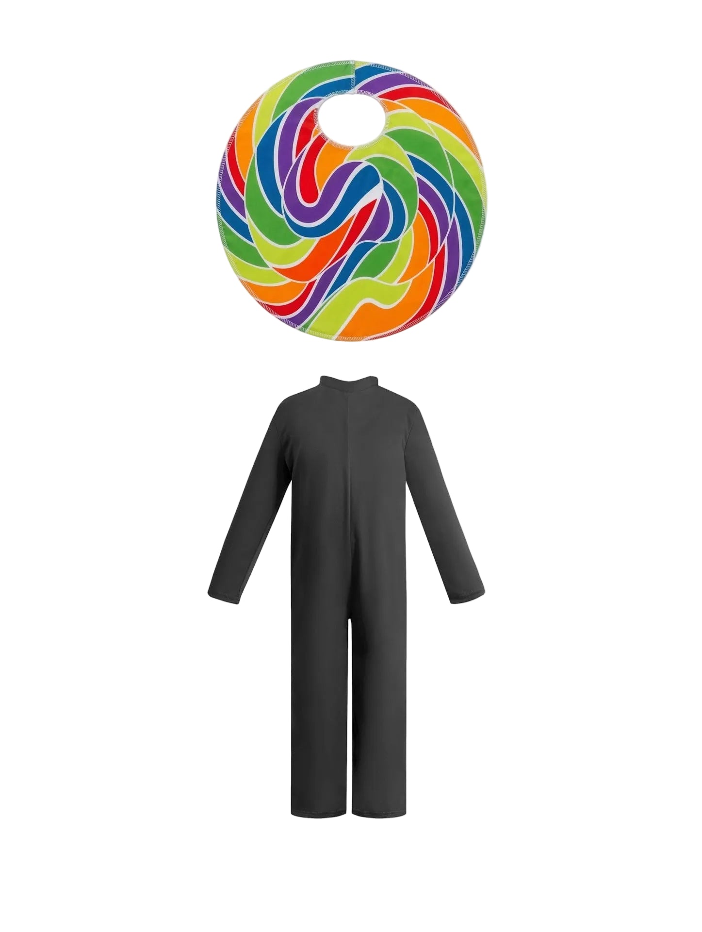 Kinderkostüme im Regenbogen Bonbon-Look Lustige Halloween Cosplay Kostüme