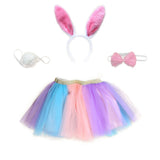 Kinder Mädchen Kaninchen Ostern tutu Kleid Cosplay Kleid Halloween Karneval Outfits