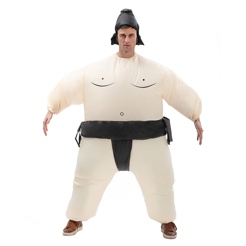 Aufblasbare Fettkostüm Clown Pirat Anzug Halloween Cosplay Kostüm