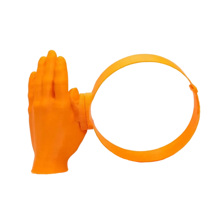 Witzige Hand-Sonnenhut & Stirnband-Kombination - UV-beständig, leicht und auffällig für den Sommer