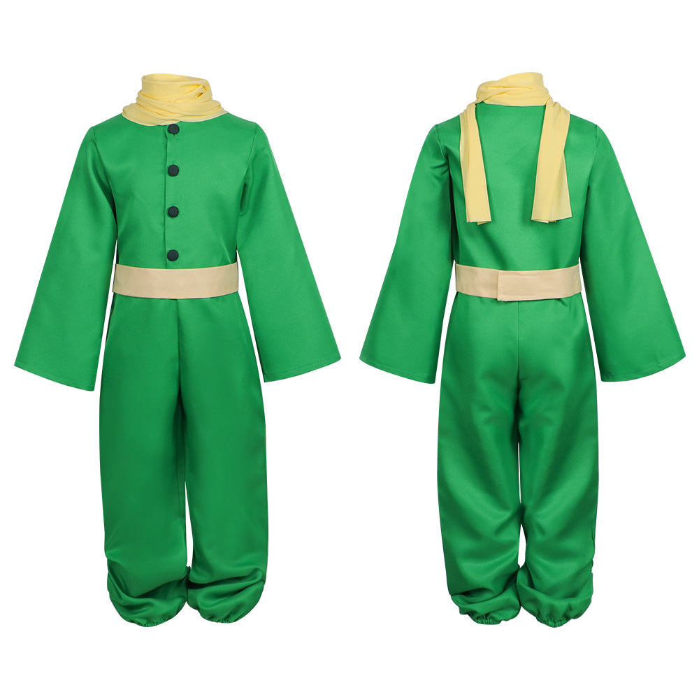 Kinder Der Kleine Prinz und die Rose Cosplay Kostüm Outfits Halloween Karneval Anzug